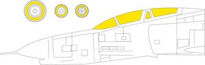 Masking Sheet for F-4B (for Tamiya) (Plastic model)