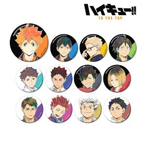Haikyu!! To The Top Trading Ani-Art Vol.5 Can Badge (Set of 12) (Anime Toy)