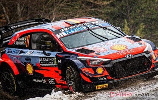 Hyundai i20 Coupe WRC 2021 Rally Monte Carlo 3rd #11 T.Neuville/M.Wydaeghe (Diecast Car) Other picture1