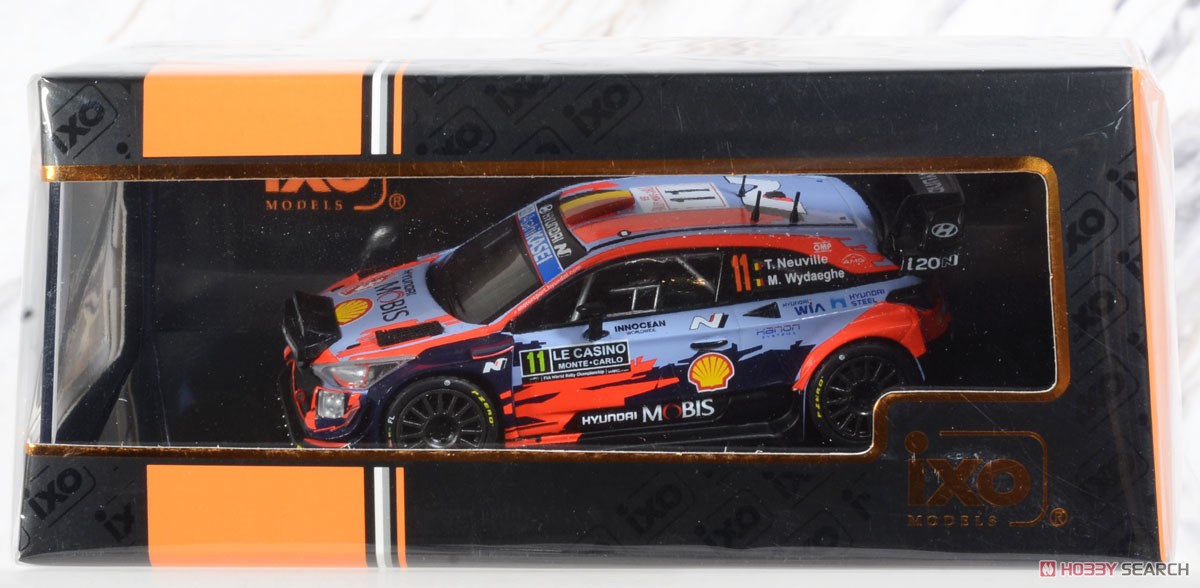 Hyundai i20 Coupe WRC 2021 Rally Monte Carlo 3rd #11 T.Neuville/M.Wydaeghe (Diecast Car) Package1