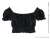 AZO2 Shirring Tops (Black) (Fashion Doll) Item picture1