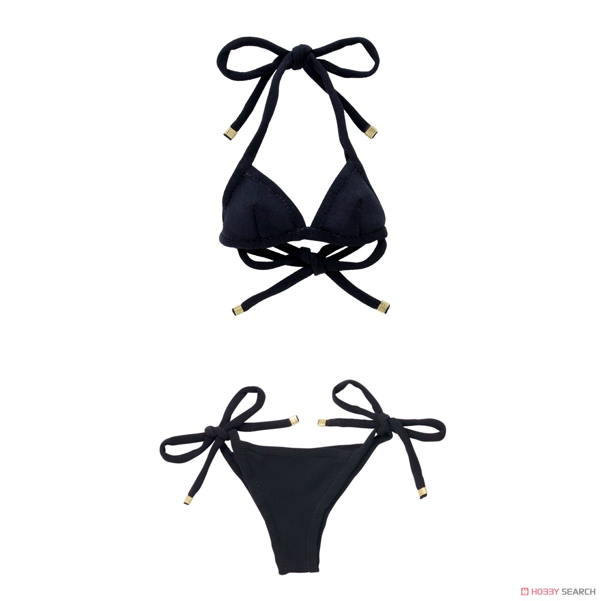 AZO2 Triangle String Bikini Set (Dark Navy) (Fashion Doll) Item picture1