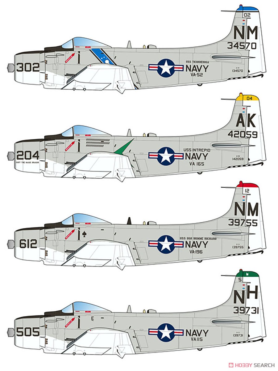 US Navy A-1 Skyraider in Vietnam (Decal) その他の画像2