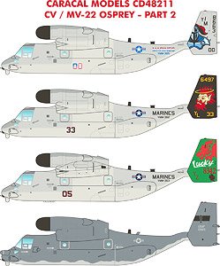 CV-22/MV22 Osprey - Part 2 (Decal)