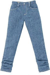 Komorebimori no Oyofukuyasan PNS Skinny Denim Pants (Indigo) (Fashion Doll)