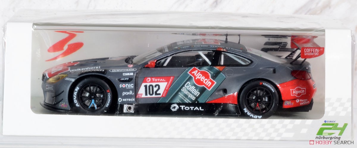 BMW M6 GT3 No.102 Walkenhorst Motorsport 24H Nurburgring 2021 (ミニカー) パッケージ1