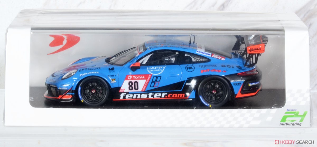 Porsche 911 GT3 CUP No.80 Huber Motorsport Winner SP 7 class 24H Nurburgring 2021 (ミニカー) パッケージ1