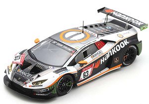 Lamborghini Huracan GT3 Evo No.63 Hankook FFF Racing Team 24H Nurburgring 2021 (ミニカー)