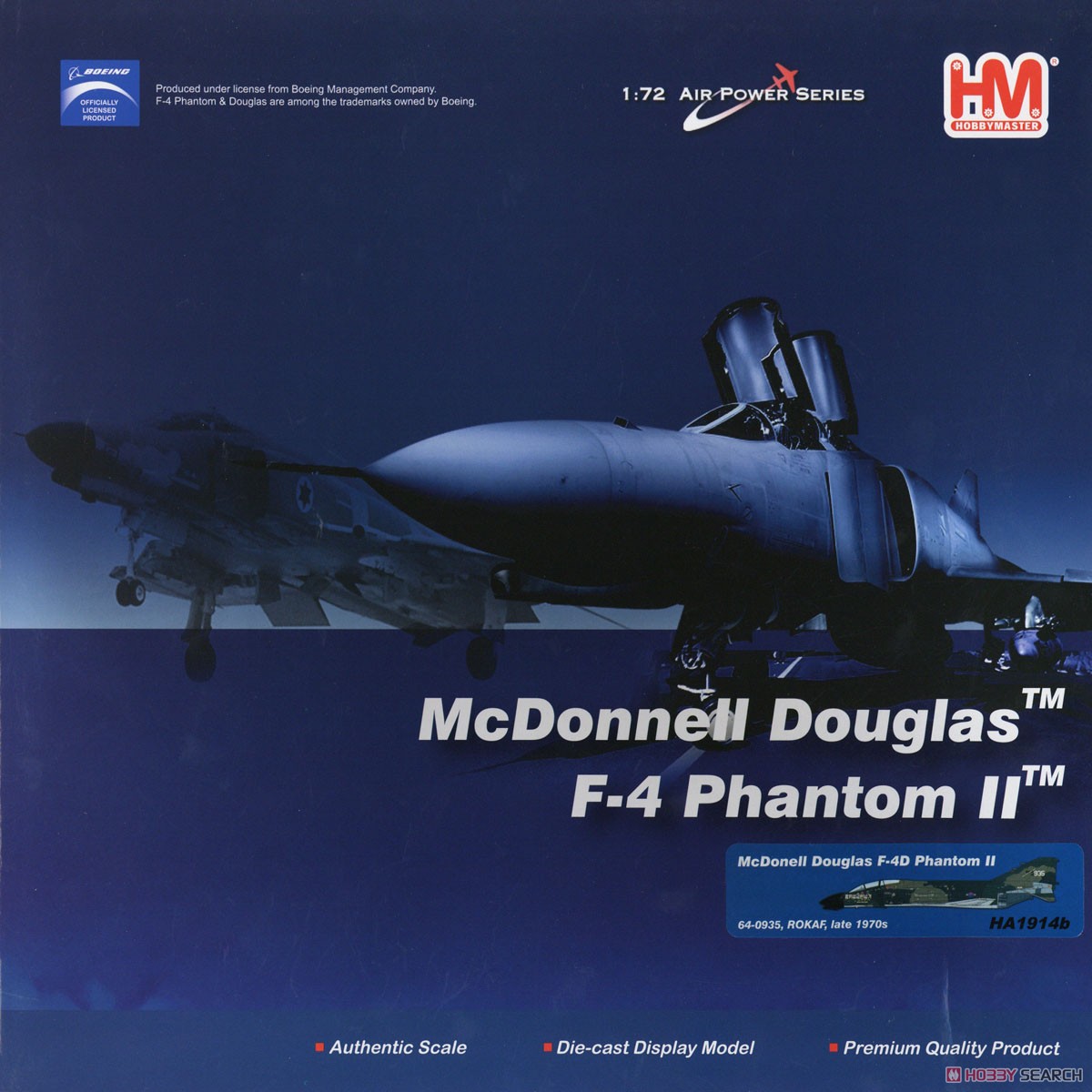 McDonell Douglas F-4D Phantom II 64-0935, ROKAF, late 1970s (Pre-built Aircraft) Package1