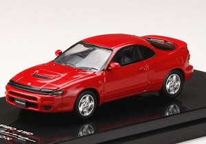トヨタ セリカ TURBO 4WD CARLOS SAINZ LIMITED EDITION (右ハンドル) スーパーレッドII (ミニカー)