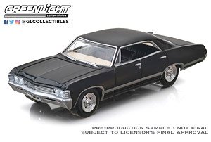 1967 Chevrolet Impala Sport Sedan - Tuxedo Black (ミニカー)