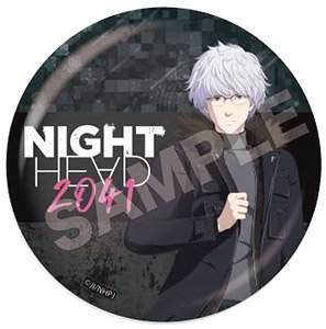 NIGHT HEAD 2041 メタリック缶バッジ 01 霧原直人 (キャラクターグッズ)