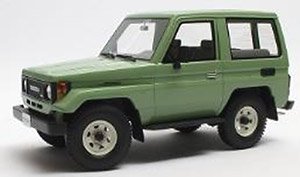 トヨタ ランドクルーザー BJ70 1984-89 グリーン (ミニカー)