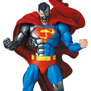 MAFEX No.164 CYBORG SUPERMAN (RETURN OF SUPERMAN) (完成品)