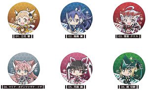 Senki Zessho Symphogear XV Leather Badge 01 Vol.1 (Set of 6) (Anime Toy)