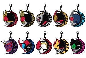 [Kamen Rider] Stained Glass Style Charm Collection Heisei Kamen Rider Vol.1 (Set of 10) (Anime Toy)