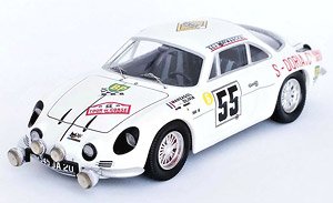 アルピーヌ・ルノー A110 1969年ツール・ド・コルス6位 #55 Jean-Pierre Manzagol / Jean-Pierre Oliva (ミニカー)