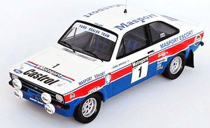 フォード エスコート Mk2 1979年ラリー・ニュージー ランド 優勝 #1 Hannu Mikkola / Arne Hertz (ミニカー)