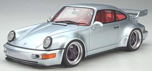 ポルシェ 911(964) RSR 3.8 (シルバー) (ミニカー)