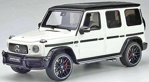 メルセデス AMG G63 フロントバンパー付 (ホワイト) (ミニカー)