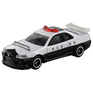 No.1 Nissan Skyline GT-R(BNR34) Police Car (Box) (Tomica)