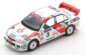 Mitsubishi Lancer EVOLUTION III No.3 2nd Rally Hong Kong - Beijing 1996 R.Burns R.Reid (ミニカー)