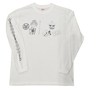 ゴジラS.P＜シンギュラポイント＞ 数式、テッセラクトデザインロングTシャツ M (キャラクターグッズ)