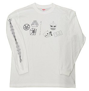 ゴジラS.P＜シンギュラポイント＞ 数式、テッセラクトデザインロングTシャツ XL (キャラクターグッズ)