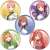 The Quintessential Quintuplets Season 2 Trading Can Badge Vol.1 (Set of 5) (Anime Toy) Item picture1