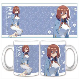 The Quintessential Quintuplets Season 2 Mug Cup C [Miku Nakano] (Anime Toy)