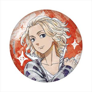 Tokyo Revengers Pastel Crayon Art Can Badge Manjiro Sano (Anime Toy)