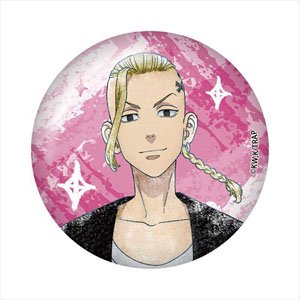 Tokyo Revengers Pastel Crayon Art Can Badge Ken Ryuguji (Anime Toy)