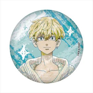 Tokyo Revengers Pastel Crayon Art Can Badge Chifuyu Matsuno (Anime Toy)