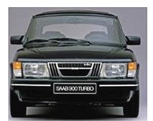 サーブ 900 ターボ 1980-84 ブラック (ミニカー)
