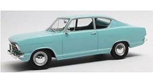 オペル カデット B Kiemen クーペ 1966 ブルー (ミニカー)