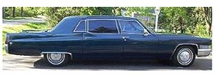 キャデラック フリートウッド 75 リムジン 1970 (ミニカー)