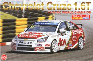 1/24レーシングシリーズ シボレー クルーズ 1.6T 2013 WTCC ワールドチャンピオン マスキングシート付き (プラモデル)