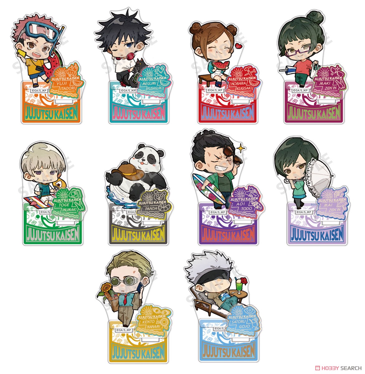 Jujutsu Kaisen Acrylic Stand Megumi Fushiguro Summer Vacation Ver. (Anime Toy) その他の画像1