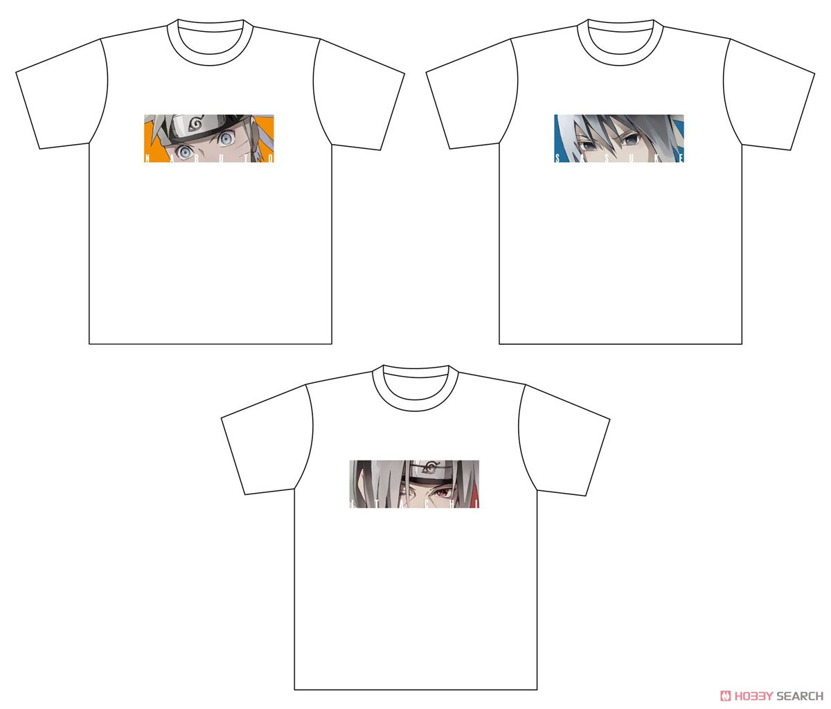 NARUTO -ナルト- 疾風伝 Tシャツ PALE TONE series うちはサスケ 結印ver. (キャラクターグッズ) その他の画像1