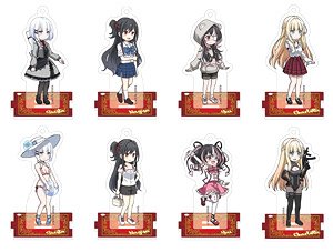 The Detective Is Already Dead Acrylic Key Ring Collection w/Stand Akusta! (Set of 8) (Anime Toy)