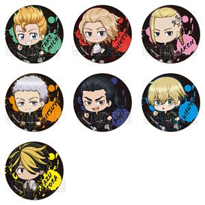 Trading Can Badge Tokyo Revengers Tekutoko (Set of 7) (Anime Toy)