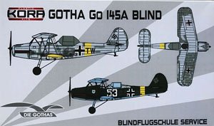 Gotha Go 145A Blind Blindflugschule Service (Plastic model)