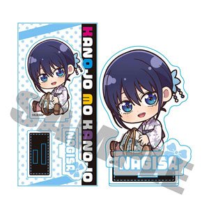 Gyugyutto Acrylic Figure Girlfriend, Girlfriend Nagisa Minase (Yukata) (Anime Toy)