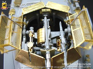 2cm Hangelafette 38 Universal Turret for WW.II German AFV (Plastic model)