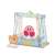 Kirby`s Dream Land Moving Diorama Acrylic Stand (3) Swing (Kirby & Scarfy) (Anime Toy) Item picture1