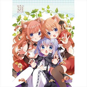 [Is the Order a Rabbit? Bloom] Comforter Cover (Cocoa & Chino & Mocha) (Anime Toy)