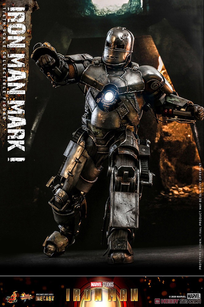 【ムービー・マスターピース DIECAST】 『アイアンマン』 1/6スケールフィギュア アイアンマン・マーク1 (完成品) その他の画像2