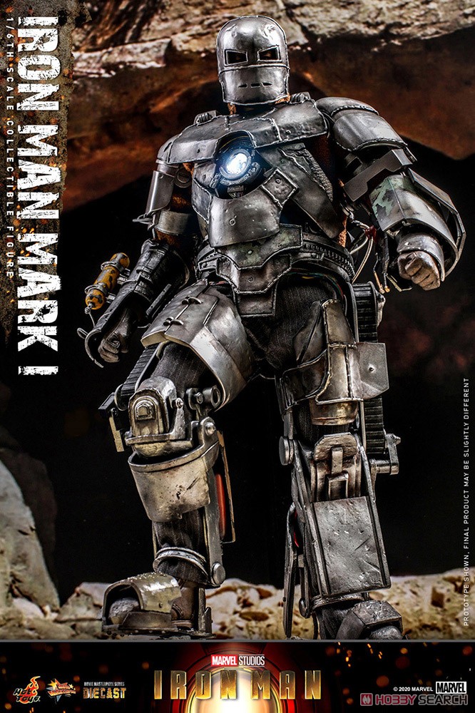 【ムービー・マスターピース DIECAST】 『アイアンマン』 1/6スケールフィギュア アイアンマン・マーク1 (完成品) その他の画像3