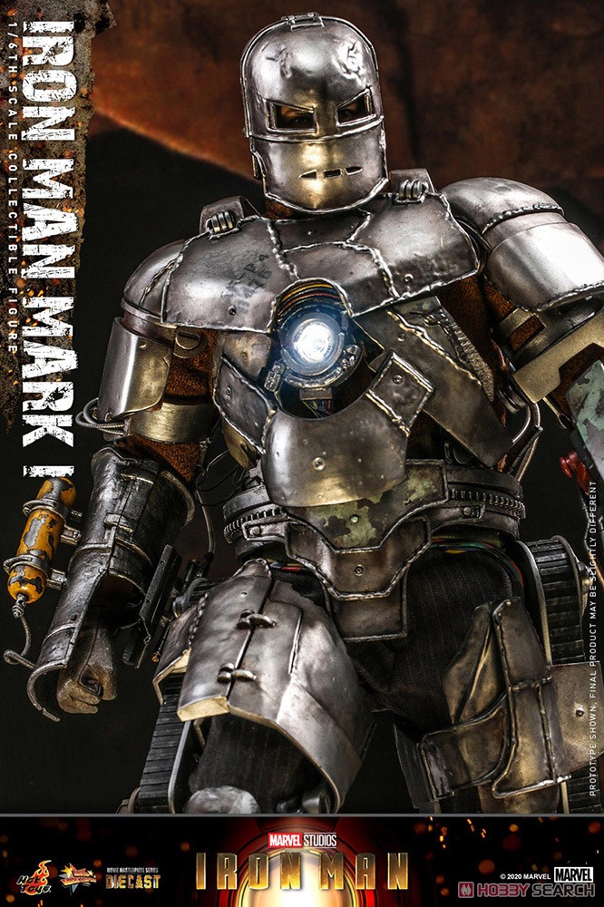 【ムービー・マスターピース DIECAST】 『アイアンマン』 1/6スケールフィギュア アイアンマン・マーク1 (完成品) その他の画像5