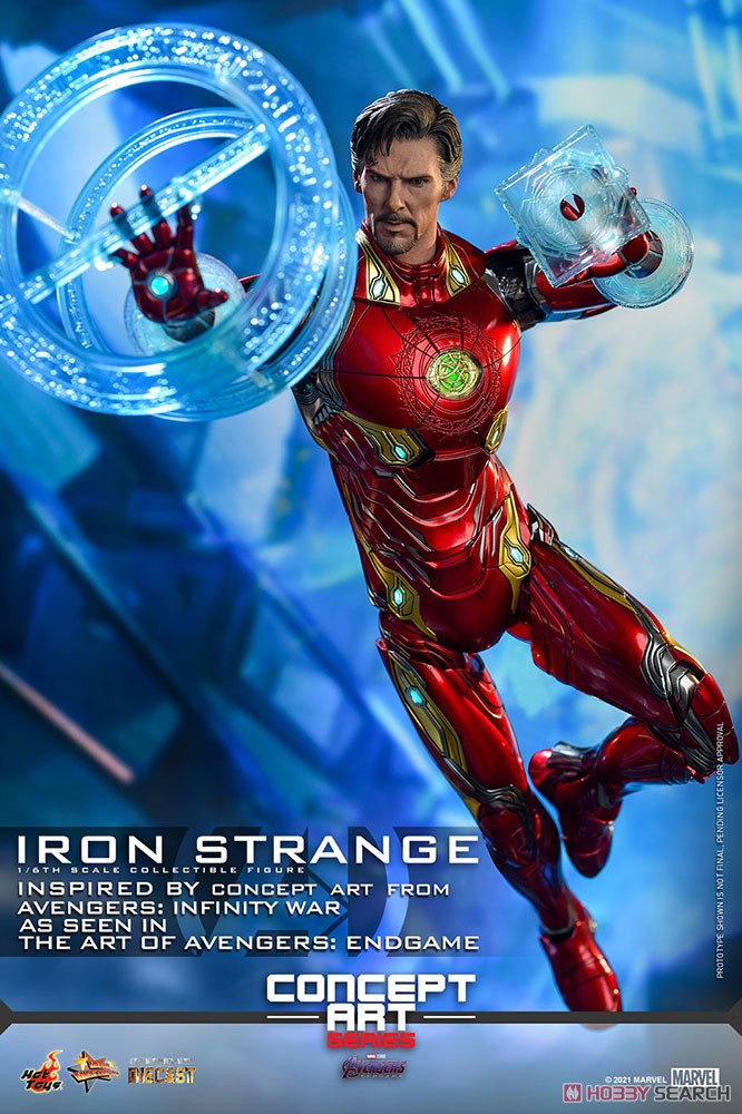 【ムービー・マスターピース DIECAST】 『アベンジャーズ/エンドゲーム』 「コンセプトアート・シリーズ」 1/6 スケールフィギュア アイアン・ストレンジ (完成品) その他の画像7